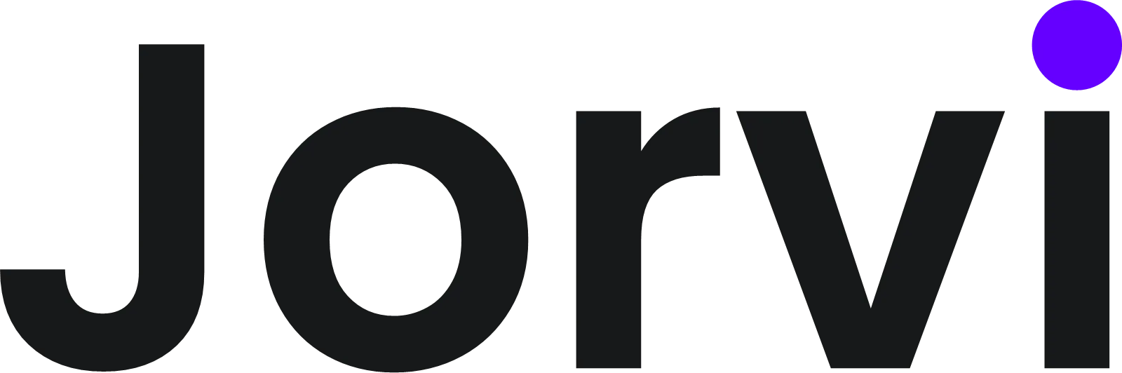 Jorvi wordmark in ink on a light background