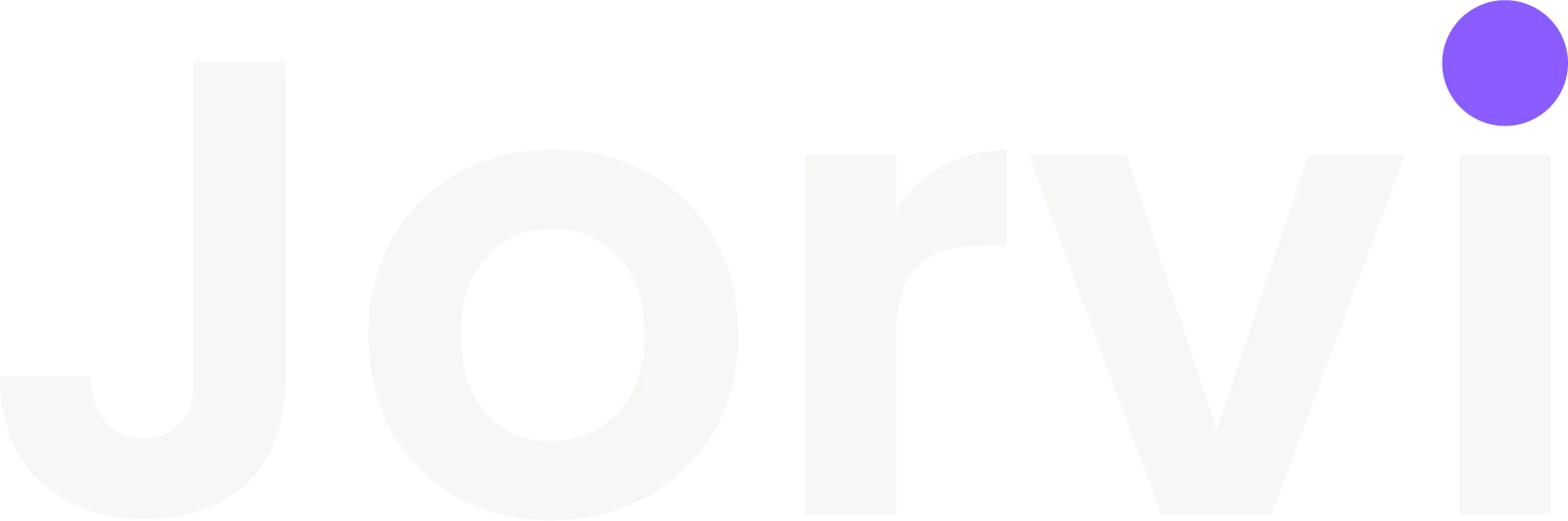 Jorvi wordmark in paper on a dark background